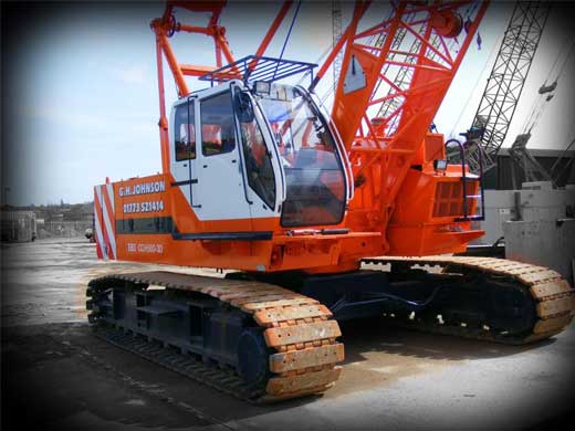 Lattice Boom Crawler Cranes for Hire