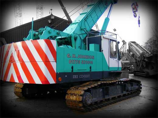 Telescopic Crawler Cranes for Hire
